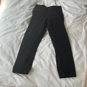 Lululemon High waisted cropped leggings